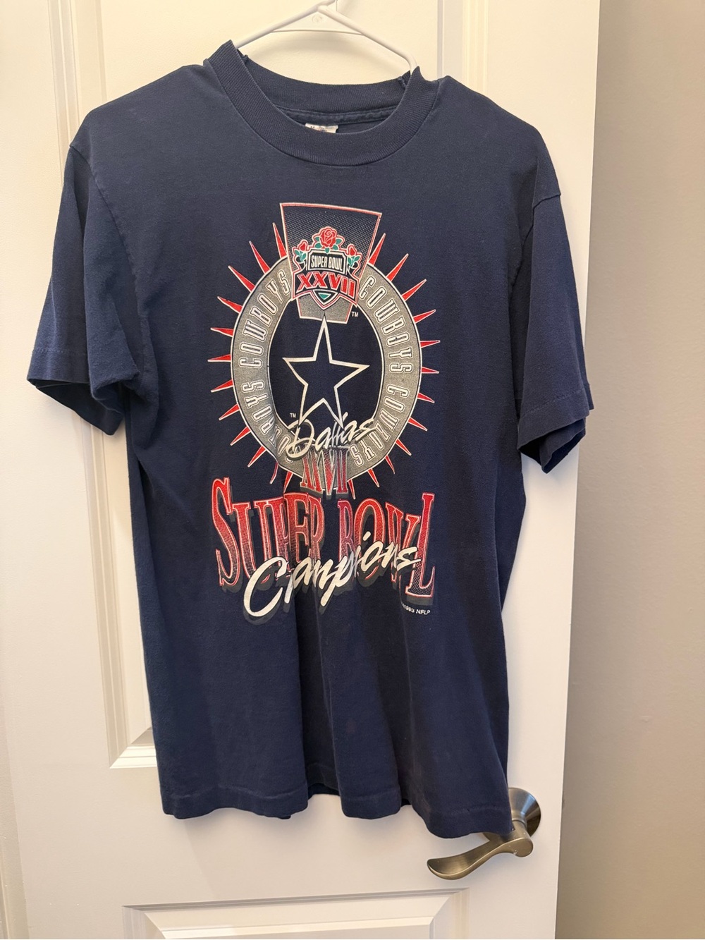 Dallas Cowboys Super Bowl Champions Graphic Tee - Navy